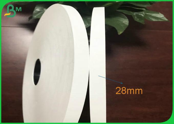 26gsm 28gsm Food Grade Safe White Cigarette Paper Roll With 28mm 32mm 35mm 