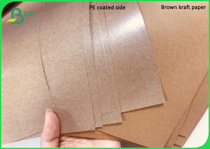 Polyethylene PE coated kraft 300gsm Waterproof Pallet Liner Brown paper