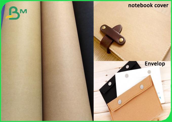 Good Wear Resistance Kraft Paper Fabric Brown Color for Tote bags