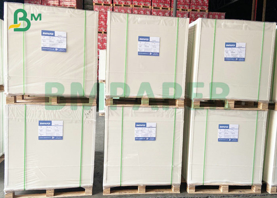 350g Permukaan Glossy White FBB Ivory Board Untuk Membuat Kotak Kemasan Kosmetik
