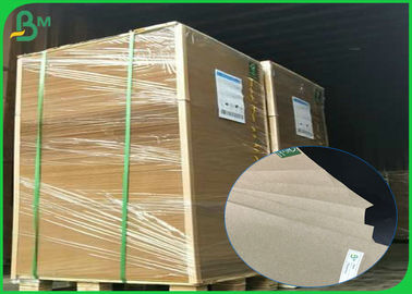 Kekakuan Tinggi Brown Kraft Paper Roll 80gsm 90gsm 100mm 110mm Untuk Kemasan Tas