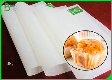 38GSM White Cupcake Liner Paper Dengan Food Grade Certified Untuk Baking
