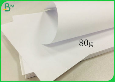 FSC Long Grain Woodfree Kertas Offcocoated Tanpa Lapisan Dengan Keputihan 110%
