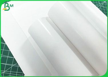 80gr hingga 400gr Kertas Seni Dilapisi Gloss C2S Papan Kertas Matte Jumbo Roll / Ream