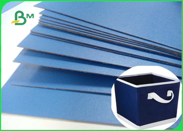 Finish Pernis Mengkilap Biru Karton Untuk Folder File Kotak Hadiah 720 x 1020mm