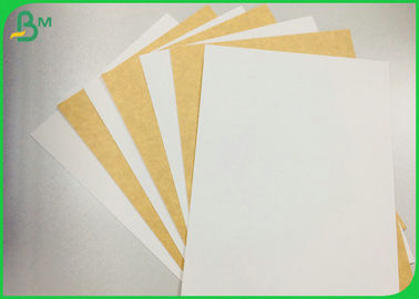 FSC Didukung 250g 325g 365g Coated Kraft Paper Board Untuk Kotak Makanan