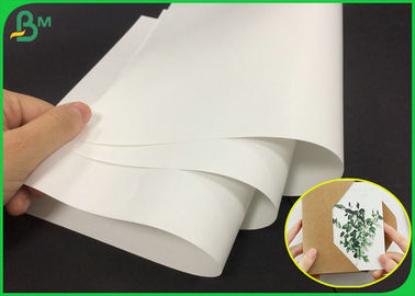 80g White Color Matte Gloss Art Paper Roll Untuk Membuat Brosur Perusahaan