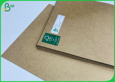 Packing 200g 300g 350g Lembar Brown Virgin Craft Paper Board Untuk Baki Makanan
