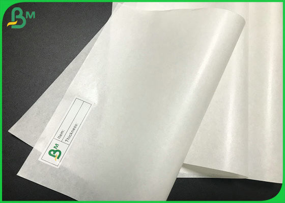 30gsm Ke 60gsm dilapisi Mg Bleached Kraft White Paper Roll untuk kemasan Makanan