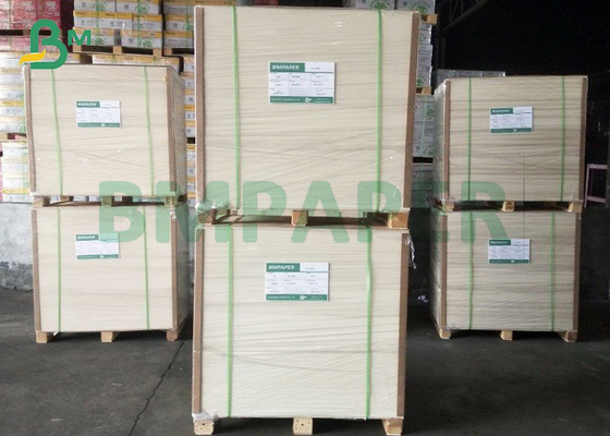 215g Sampai 350g High Bulk Food Grade Disetujui White Cellulose Paper Board Sheet