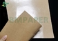 250g Single PE Coated Food Grade Brown Kraft Paper Untuk Kotak Kemasan
