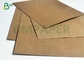 250g Single PE Coated Food Grade Brown Kraft Paper Untuk Kotak Kemasan