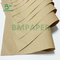 Pulp Kayu Uncoated 75gsm 80gsm Brown Natural Kraft Paper Untuk Menghasilkan Kantong Semen