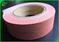 100% Degradable 60gsm 120gsm Dicetak Straw Paper Roll Untuk Membuat Strip Sedotan