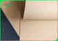 250/300 / 300gsm Baik Kekuatan Permukaan Mengkilap FSC Kraft Paper Roll Untuk Packing