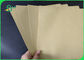 80gr FSC Brown Kraft Paper No Impurity Jumbo Rolls Untuk Kemasan Bunga DIY