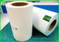 Tahan Air Oilproof 140GSM Thermal Sticker Paper Roll Untuk Pencetakan