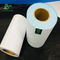 Tahan Air Oilproof 140GSM Thermal Sticker Paper Roll Untuk Pencetakan