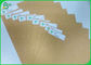 Brown Corton Sack Kraft Craft Liner Paper Board 90gsm Untuk Tepung Terbungkus Tas