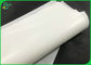 Kertas mg gloss sisi tunggal 30G hingga 60G, Kertas Kraft Putih Dikelantang 90cm