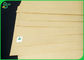Cetak 50gsm Virgin Bamboo Brown Kraft Paper Roll Untuk Kemasan Hadiah
