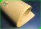 40gr - 70gr Natural Clean Yellow Kraft Paper Roll Untuk Kemasan Makanan Tas