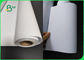 Daur Ulang 20LB Engineering Copier Paper Rolls Opaque White Bond