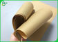 Foodgrade 80g Brown Jumbo Gulungan kertas kraft yang tidak dikelantang Untuk Membuat Kantong Kertas