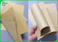Uncoated Type 100gsm 120gsm Food Grade Brown Kraft Paper Untuk Kantong Kertas