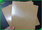 Food Grade Poly Coated Kraft Paper Roll 300gsm 350gsm Untuk Pembuatan Baki Makanan