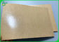250g Natural Food Grade Brown Kraft Paper Roll Untuk Salad Box 70cm x 100cm