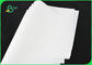 40gsm 50gsm Kertas Pembungkus Kerajinan Putih Yang Dikelantang Untuk Tas Belanjaan 50 x 70cm