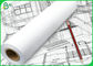Bersertifikat FSC 24 &quot;36&quot; lebar x 150 kaki 2 inci Core White Bond Roll Paper Untuk Desain Arsitektur