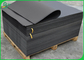 880mm 1000mm Uncoate 100gsm - 300gsm Black Kraft Cardboard Untuk Tas Pengiriman
