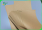 90gsm Unbleached Craft Uncoated Brown Kraft Packaging Paper Untuk menangani Tas