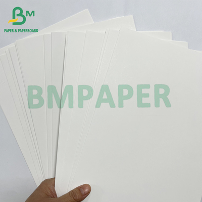 Daur ulang 325gm Pengemasan Makanan Putih halus GC1 Papan kertas