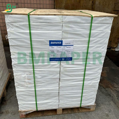 120um 130um Putih Matte Laser Printing Synthetic Paper Untuk Label 33 cm x 48,5 cm