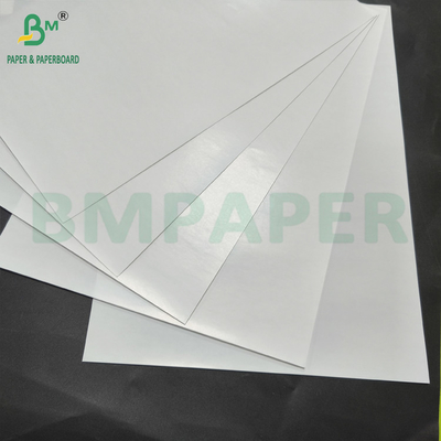 Putih 1 sisi dilapisi kertas seni 80gsm 85gsm untuk penggunaan label perekat