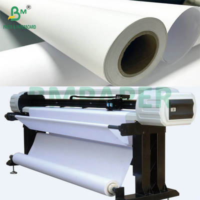 32lb 35lb Kecerahan Format Besar CAD Bond Roll 24' 36' x 100'