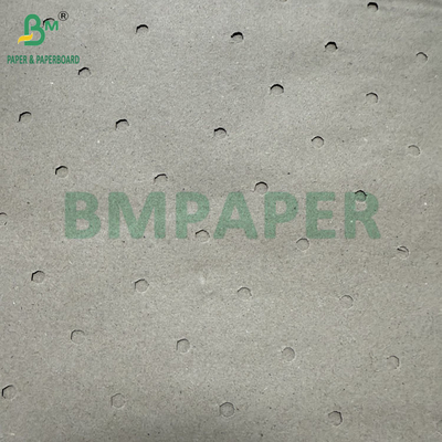 70gm 80gm Daur Ulang Perforated Brown Kraft Paper Rolls 20 - 100inch Roll Wide