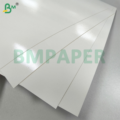 Putih PET Lapisan Food Service Paper untuk kertas Plat tahan lemak