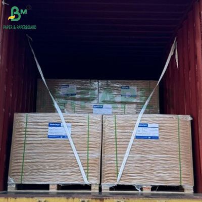 70 gram 80 gram Brown Color Kraft Paper Untuk Kantong Kemasan Makanan 700mm 800mm
