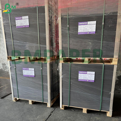 Black Cover Card Stock 92lb 250gsm tebal berlapis hitam tanpa kertas