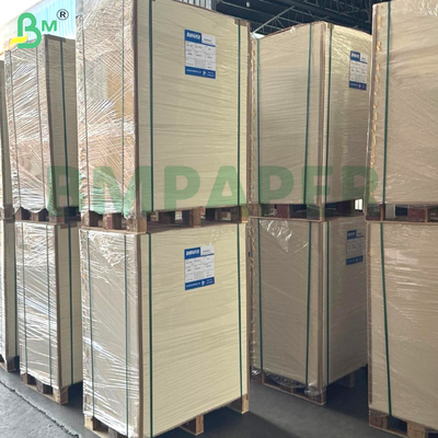 120g 140g 170g fleksibilitas tahan air Kertas kraft kuat untuk tas belanja tas beras