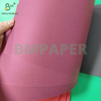 200 / 250 / 300gsm Burgundy Kraft Paper For Gift And Bouquet Packaging
