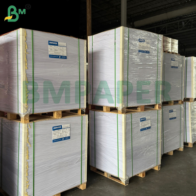 2 Sisi Tidak Dilapisi SBS Solid Bleached Board Untuk Label Garment 400gsm 450gsm