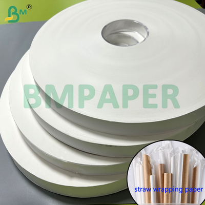 24g 28g Keamanan Makanan Bermain Straw Wrapping Paper Dalam 27mm 28mm 29mm