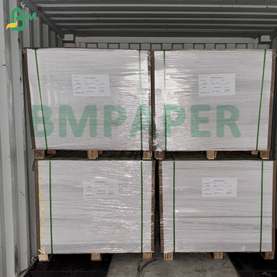 Kertas Bergelombang Bergelombang Putih Dapat Dicetak 100Gsm Untuk Pengemasan Kotak