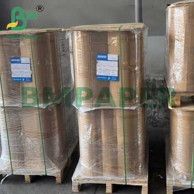 Gulungan Kertas Filter Kopi Tetes Kekuatan Segel Tinggi Putih 23gsm