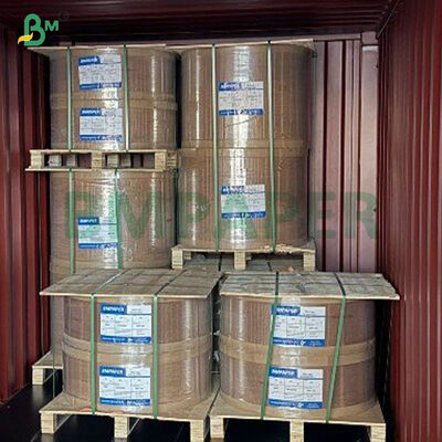 Mesin Resistensi Air Mata Tinggi Kaca Striped Kraft Paper 60-80gsm Untuk Gigt Wrapping